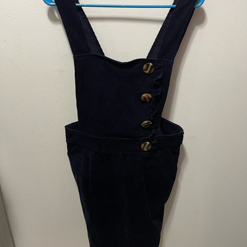 Corduroy Jumper - Navy Blue - Love & Piece Collective - Size Large